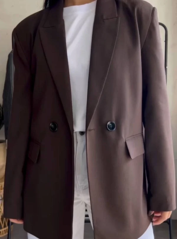 Базовий жакет – коричневий