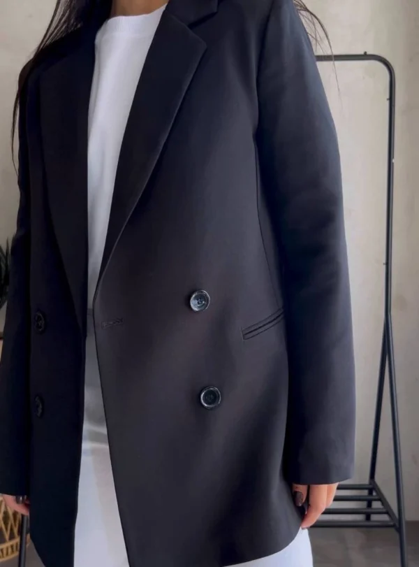 Базовий жакет – чорний - Image 2