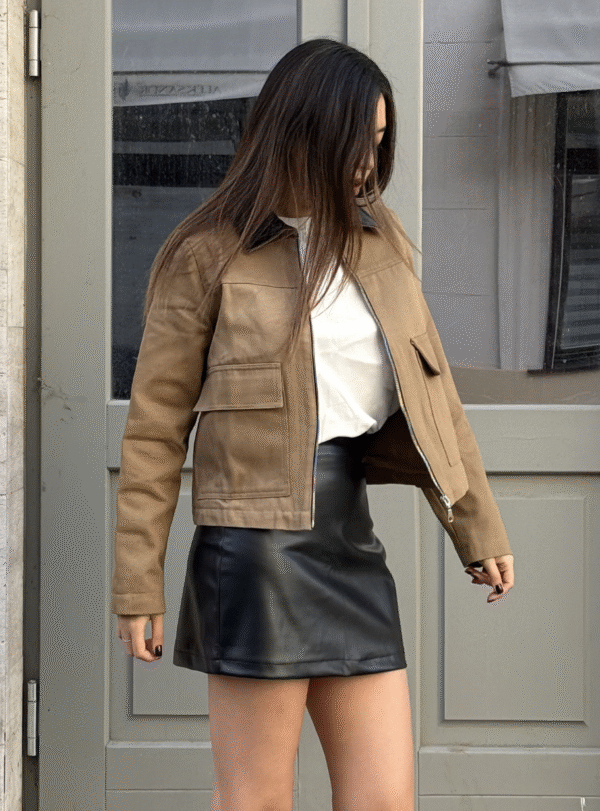 Куртка Beige Zip - Image 2