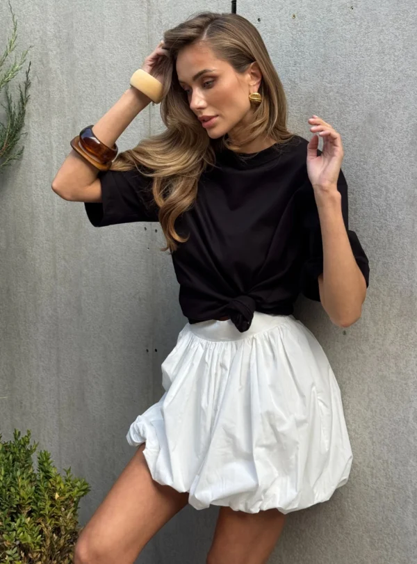 Спідниця-балон – білий - Image 2