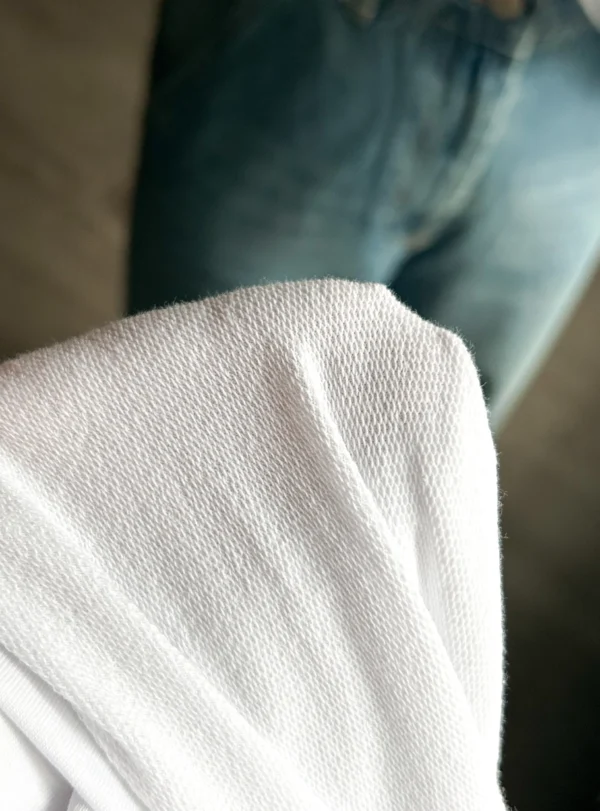 Базовий лонгслів — білий - Image 3