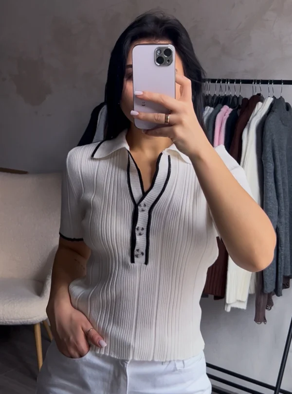 Поло–футболка — білий