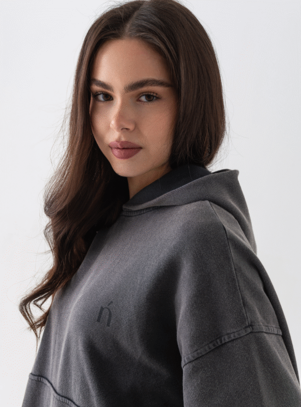 Худі NAGOLOSʼ - сірий - Зображення 6