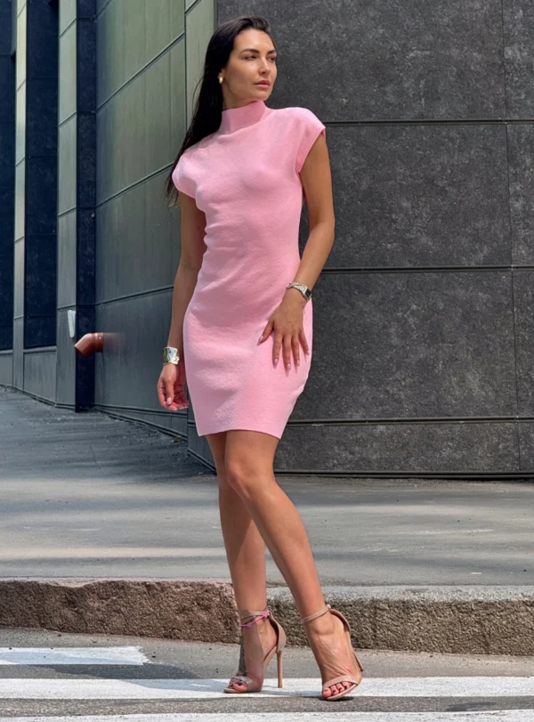 Базова сукня — рожевий - Image 4