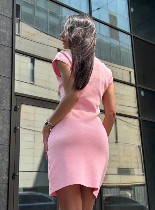 Базова сукня — рожевий - Image 3
