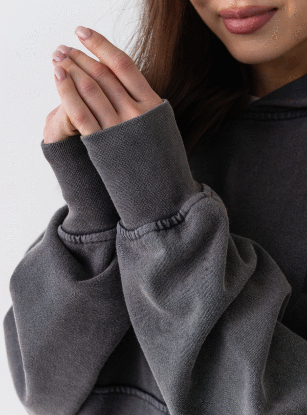 Худі NAGOLOSʼ - сірий - Зображення 7