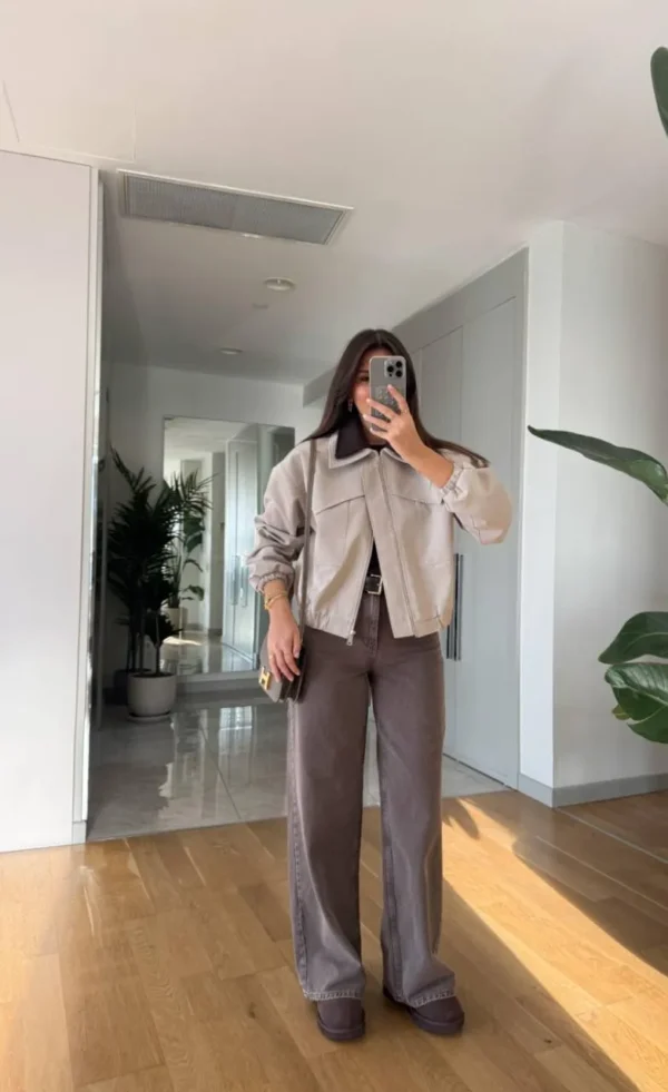 Джинси коричневі