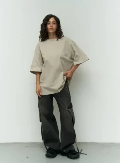 Футболка Porsche — бежевий