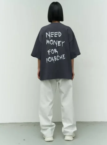 Футболка Porsche — сірий