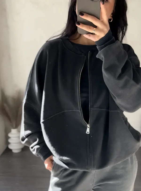 kofta-sportyvna-na-zmijczi-–-siryj-1_7 Кофта спортивна на змійці – сірий