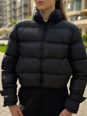 Куртка дута – чорний