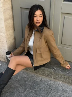 Куртка робочого — бежевий