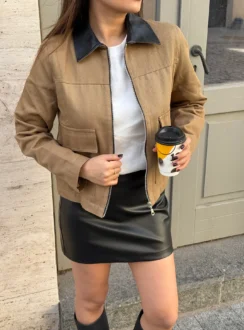 Куртка робочого — бежевий