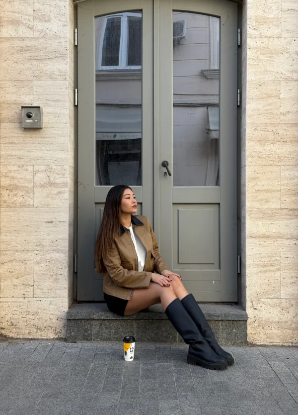 Куртка робочого — бежевий