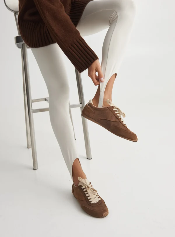 Лосини зі штрипками — молочний - Image 3