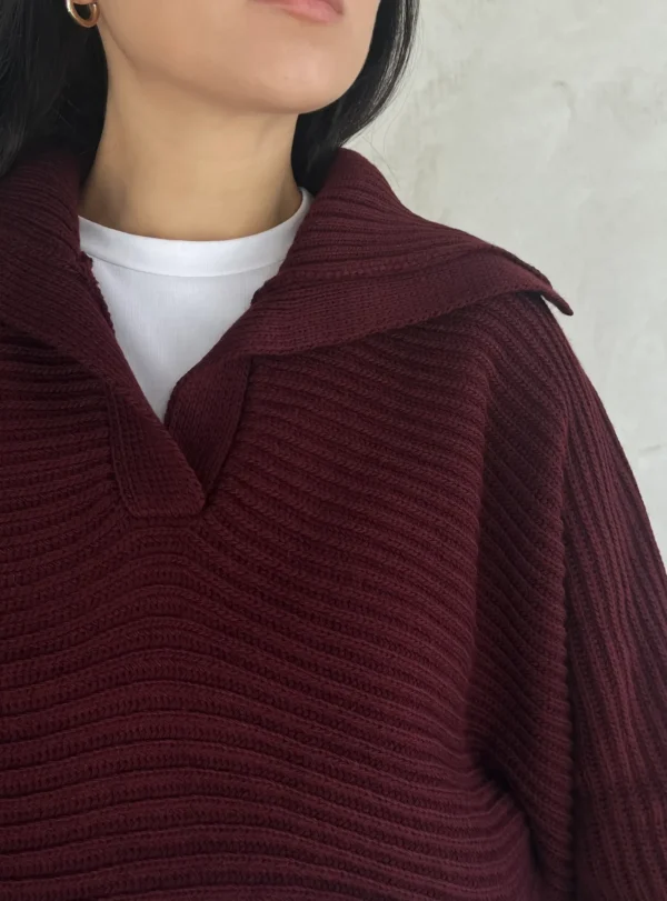 Пуловер (літуча миш) — бордо