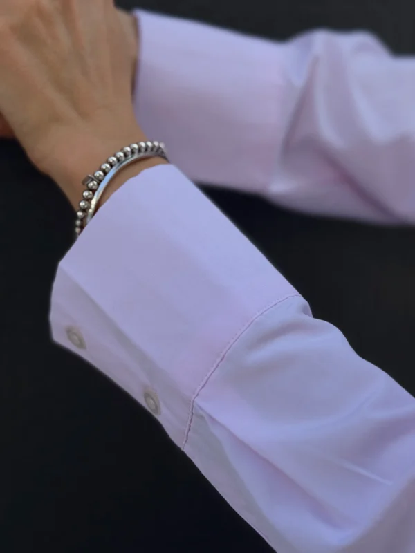 Сорочка однотонна — рожевий