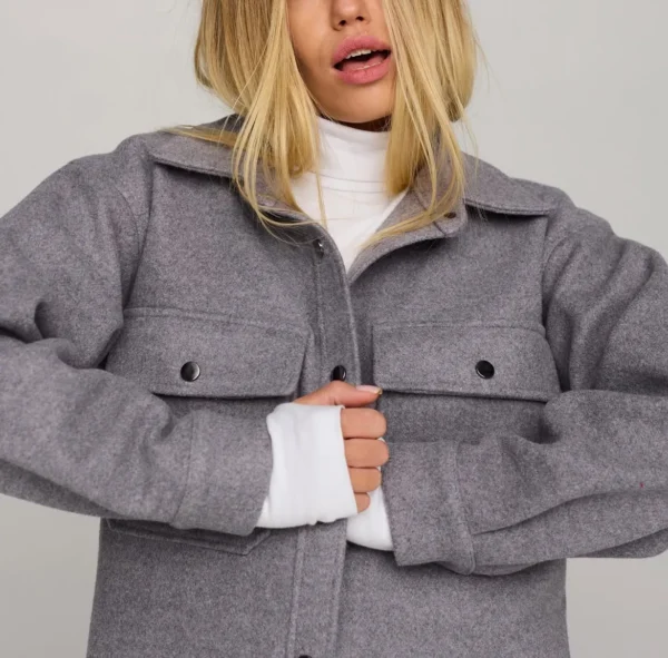 Сорочка тепла сіра