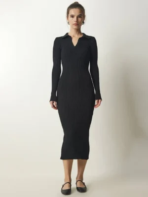 Сукня поло — чорний