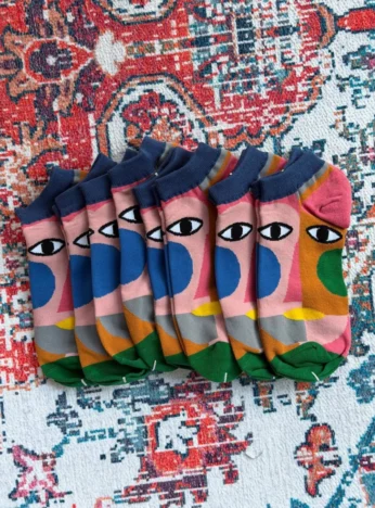 шкарпетки короткі Очі