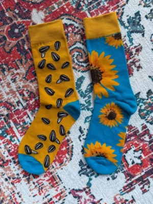 Sunflower Socks + Seeds