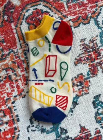 Шкарпетки короткі Геометрія