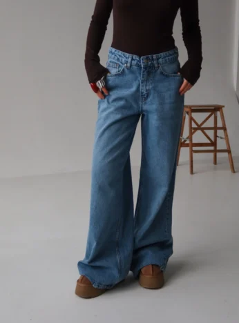 Palazzo jeans - blue