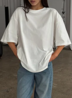 Oversized T-shirt — white