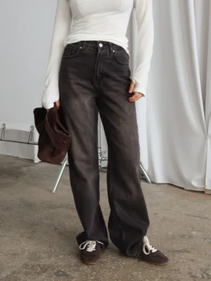Dark brown jeans
