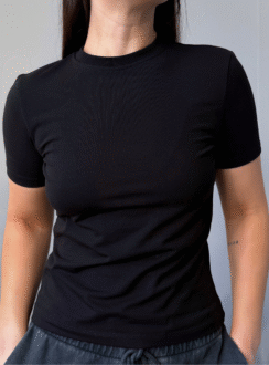 NAGOLOS’ fitted T-shirt - black