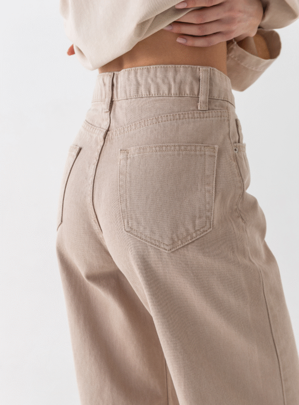 Джинси бежеві - Зображення 2