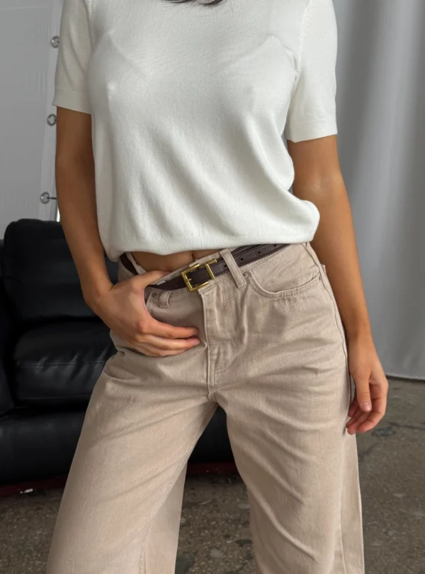 Джинси бежеві - Зображення 3