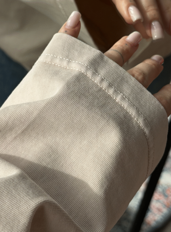 Лонгслів варка NAGOLOSʼ — бежевий - Зображення 7